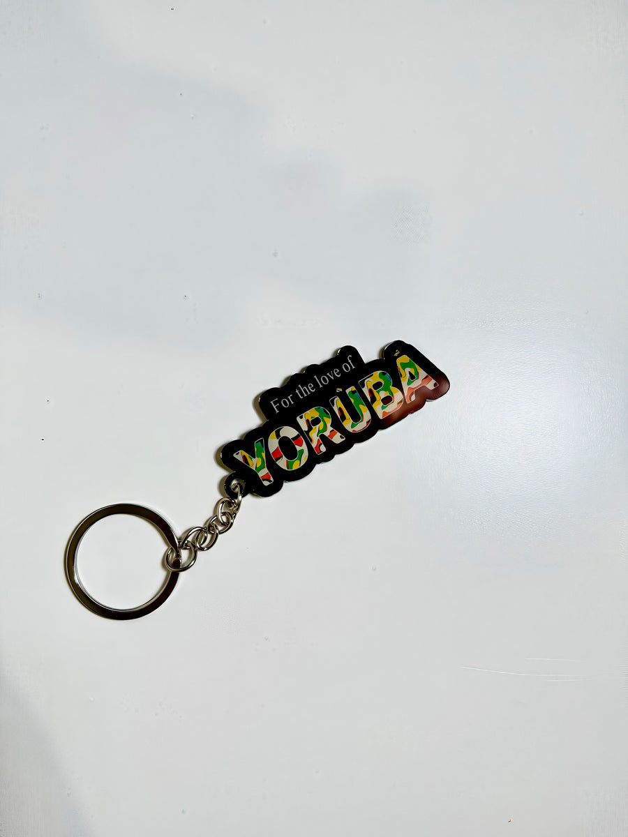 For the love of Yorùbá Keyrings